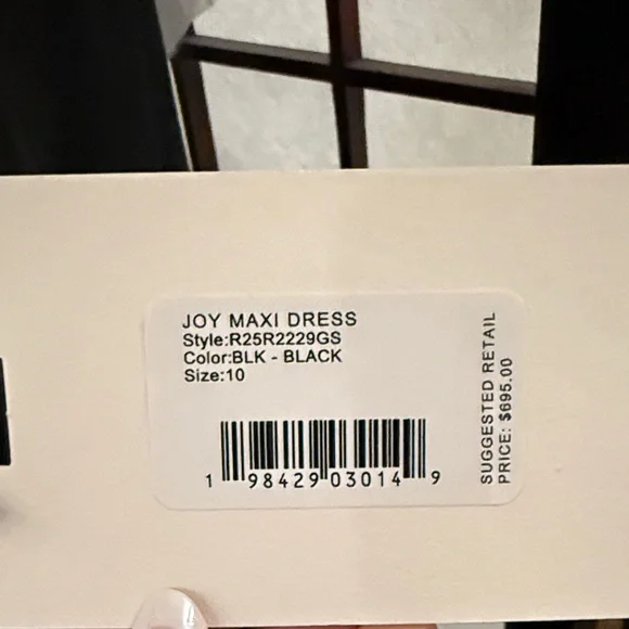 STAUD Joy Maxi Dress in Black - Picture 2 of 5